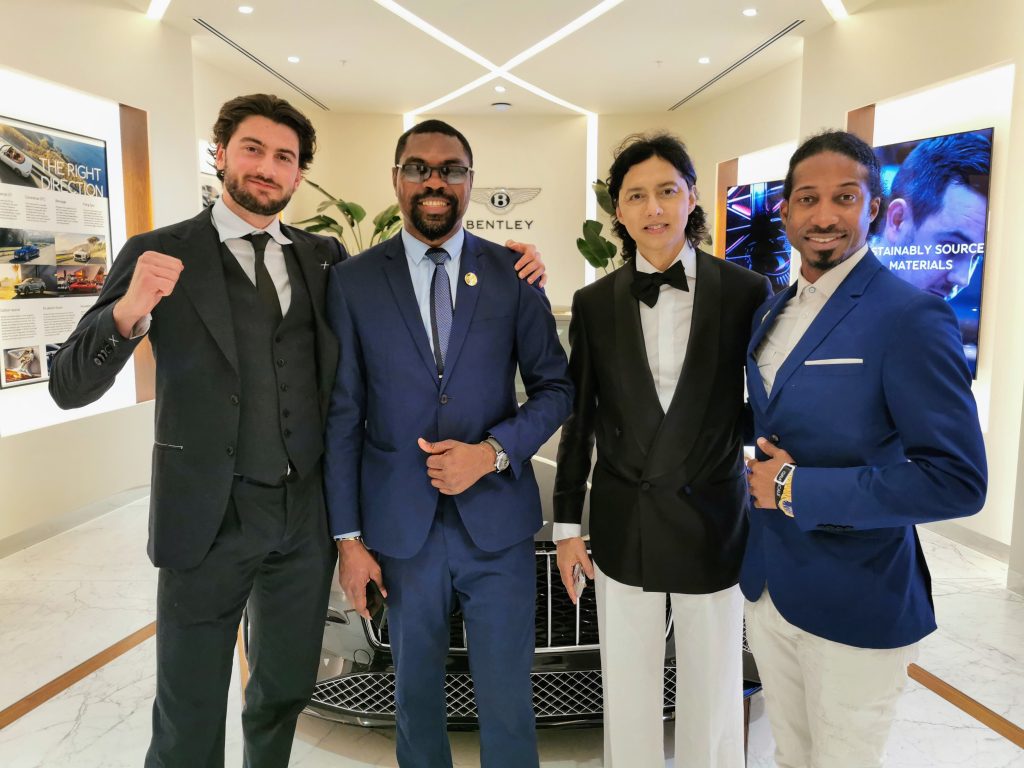 The 10th Anniversary of the Global Family Office Investment Summit in Miami - Gabriel , Aiden, Gavin at Bentley Residences® Miami | Sunny Isles - Beachfront