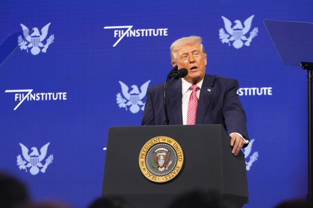 Donald J. Trump, 45th and 47th President of the United States, at FII PRIORITY MIAMI 2026