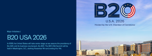 Florida Africa Chamber of Commerce: Gabriel MVOGO SAINT Invited to the B20 USA 2026 Meeting in Washington